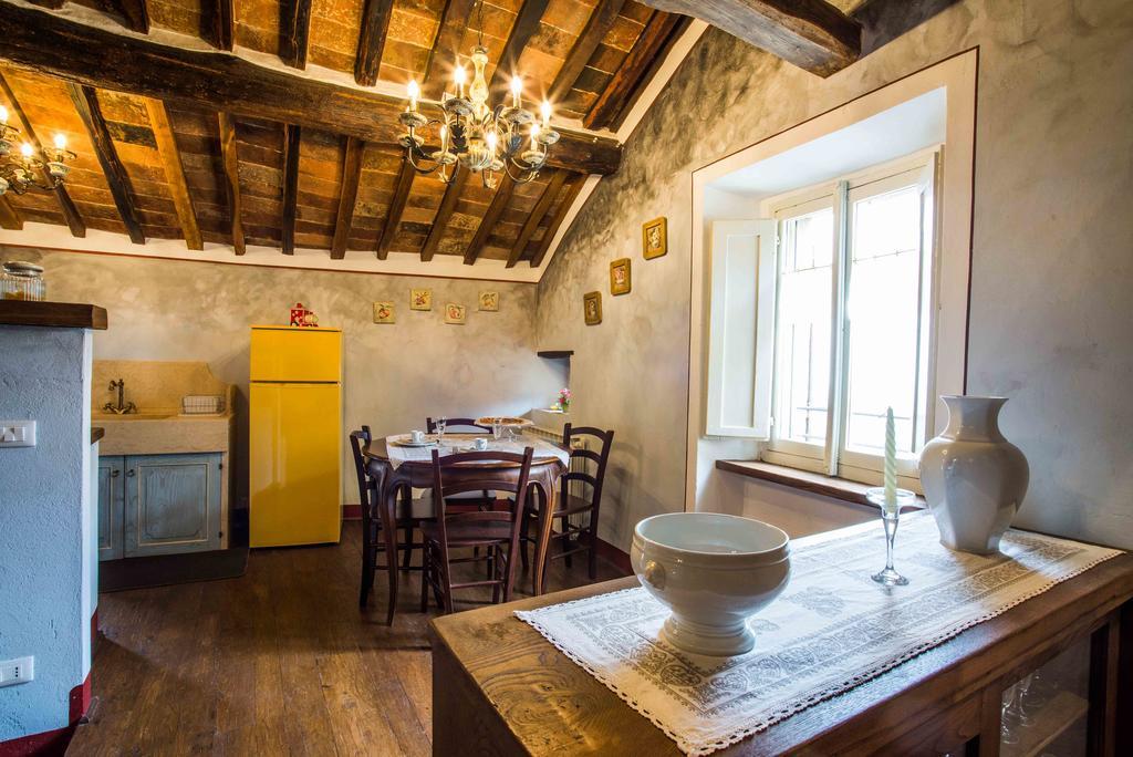 Domus Ghibellinae- Fonte Di San Benedetto Apartment Cortona Bagian luar foto