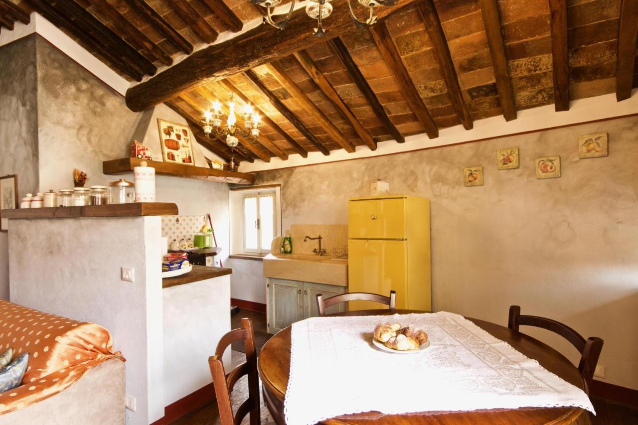 Domus Ghibellinae- Fonte Di San Benedetto Apartment Cortona Bagian luar foto