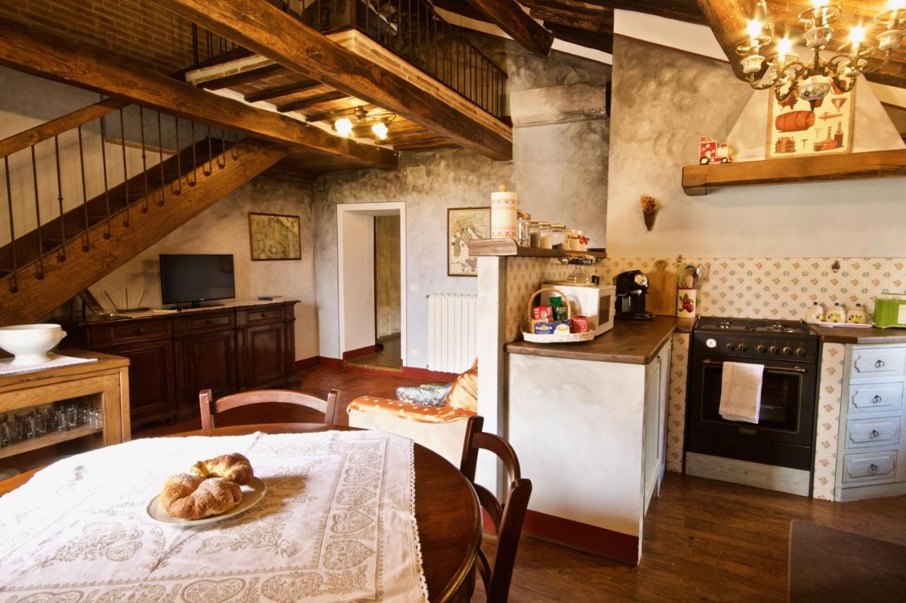 Domus Ghibellinae- Fonte Di San Benedetto Apartment Cortona Bagian luar foto